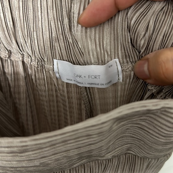 Oak+Fort pleated pants - Picture 3 of 4